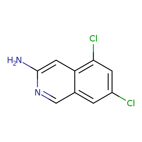 5,7-dichloroisoquinolin-3-amine