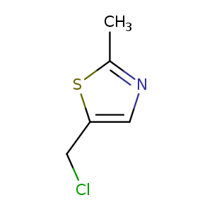 Thiazole, 5-​(chloromethyl)​-​2-​methyl-