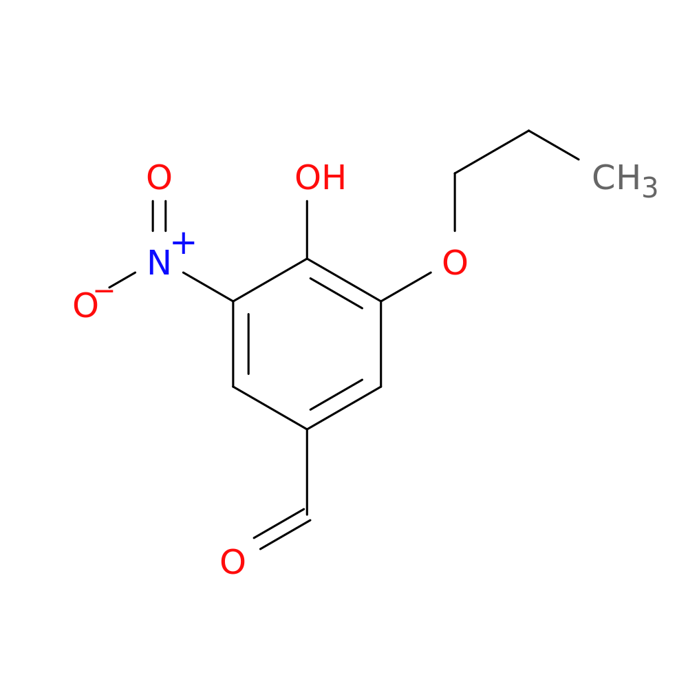 4-Hydroxy-3-nitro-5-propoxy-benzaldehyde