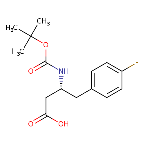 (R)-3-((tert-Butoxycarbonyl)amino)-4-(4-fluorophenyl)butanoic acid