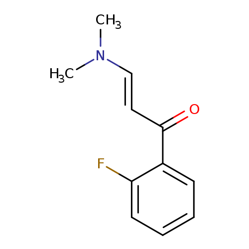 (2E)-3-(dimethylamino)-1-(2-fluorophenyl)prop-2-en-1-one