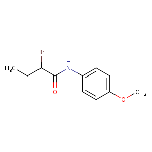 2-Bromo-n-(4-methoxyphenyl)butanamide