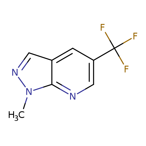 1-methyl-5-(trifluoromethyl)-1H-pyrazolo[3,4-b]pyridine