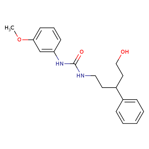 1-(5-hydroxy-3-phenylpentyl)-3-(3-methoxyphenyl)urea