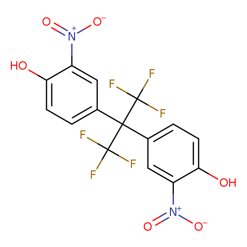 Phenol, 4,4'-[2,2,2-trifluoro-1-(trifluoromethyl)ethylidene]bis[2-nitro-