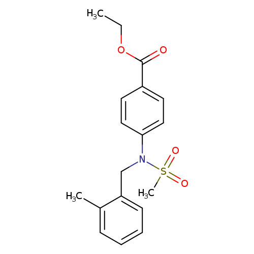 Ethyl 4-[(2-methylbenzyl)(methylsulfonyl)amino]benzoate