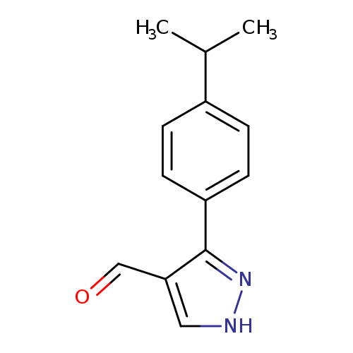 3-(4-Isopropylphenyl)-1h-pyrazole-4-carbaldehyde