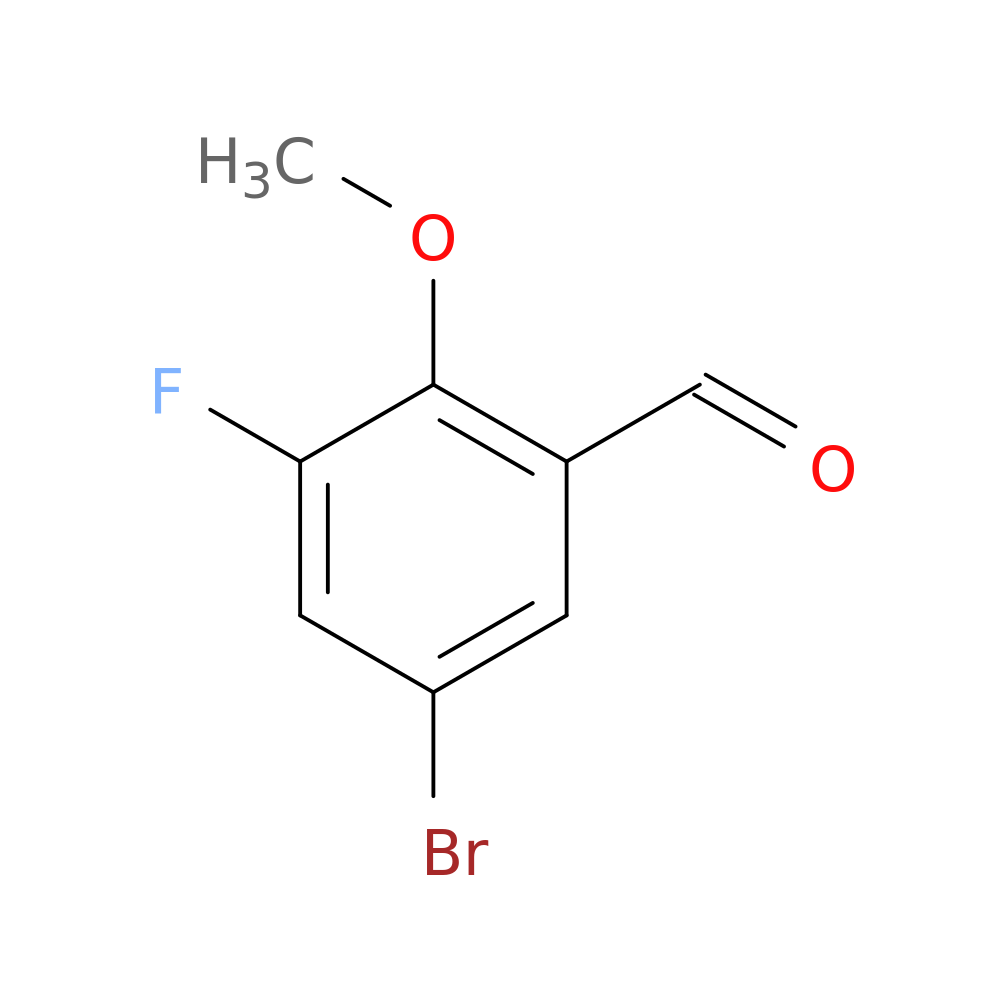 5-Bromo-3-fluoro-2-methoxybenzaldehyde
