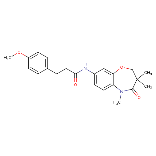 3-(4-methoxyphenyl)-N-(3,3,5-trimethyl-4-oxo-2,3,4,5-tetrahydro-1,5-benzoxazepin-8-yl)propanamide