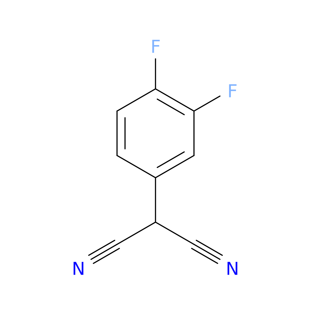 2-(3,4-difluorophenyl)propanedinitrile