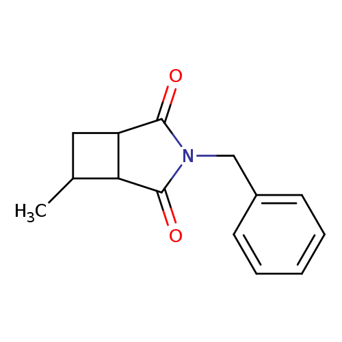 3-benzyl-6-methyl-3-azabicyclo[3.2.0]heptane-2,4-dione,Mixtureofdiastereomers