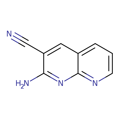 2-Amino-[1,8]naphthyridine-3-carbonitrile