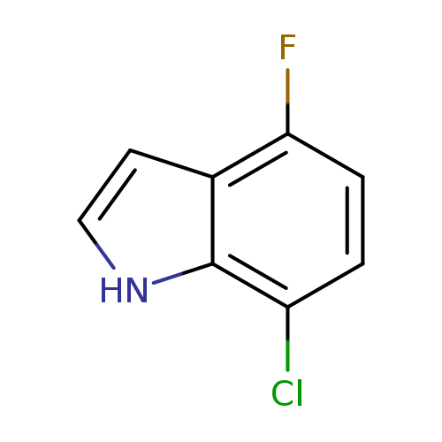 1H-Indole, 7-chloro-4-fluoro-