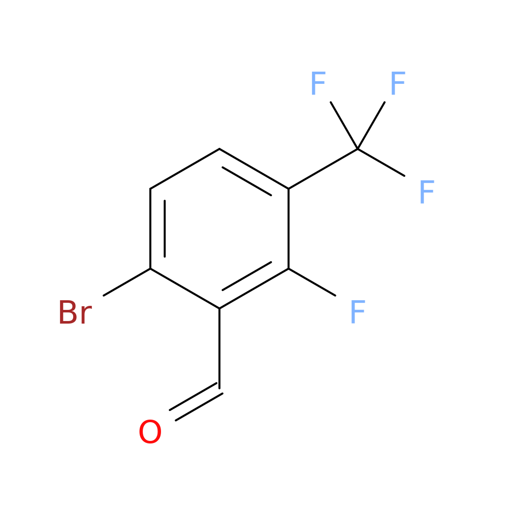 6-Bromo-2-fluoro-3-(trifluoromethyl)benzaldehyde
