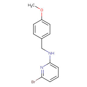 6-Bromo-(4-methoxybenzylamino)pyridine