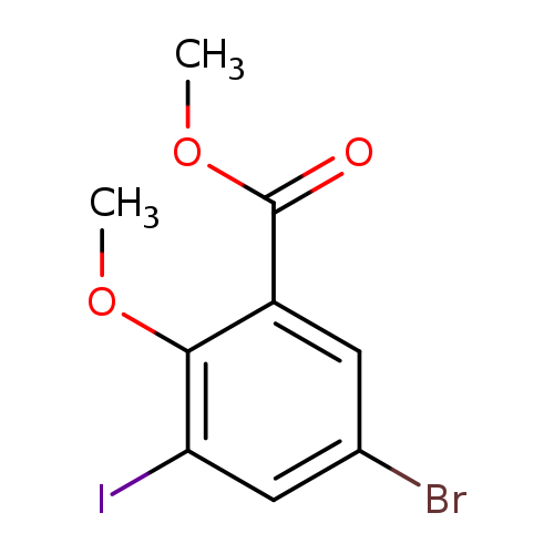 Methyl 5-bromo-3-iodo-2-methoxybenzoate