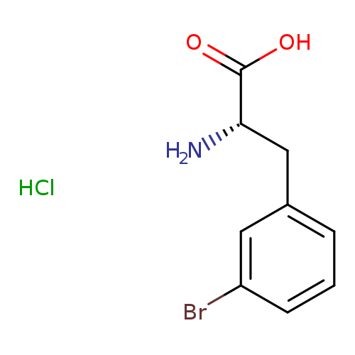 (2S)-2-amino-3-(3-bromophenyl)propanoic acid hydrochloride
