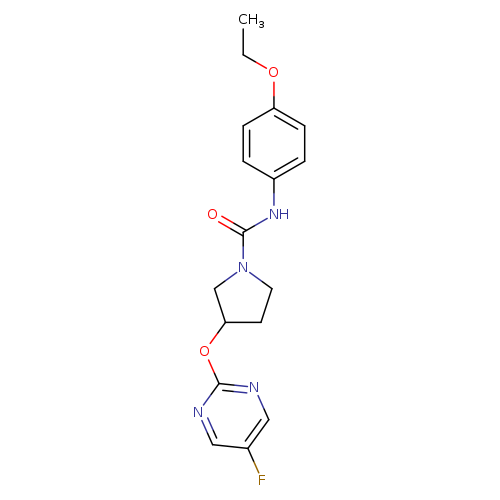 N-(4-ethoxyphenyl)-3-[(5-fluoropyrimidin-2-yl)oxy]pyrrolidine-1-carboxamide