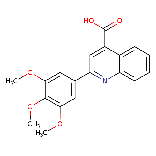 2-(3,4,5-Trimethoxyphenyl)quinoline-4-carboxylic acid