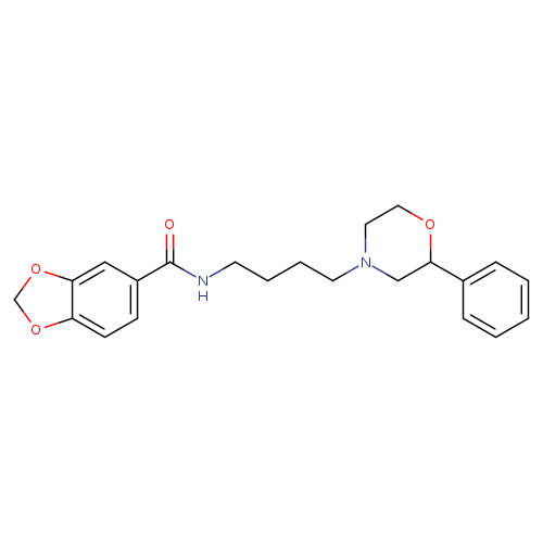 N-[4-(2-phenylmorpholin-4-yl)butyl]-2H-1,3-benzodioxole-5-carboxamide