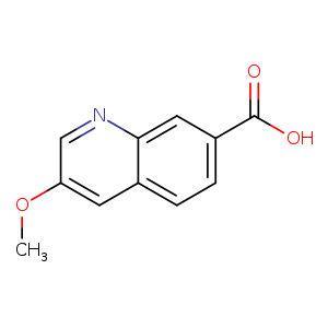 3-Methoxyquinoline-7-carboxylicacid