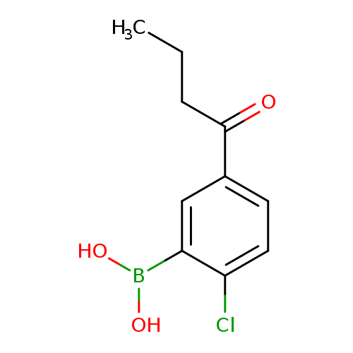 5-Butyryl-2-chlorophenylboronic acid