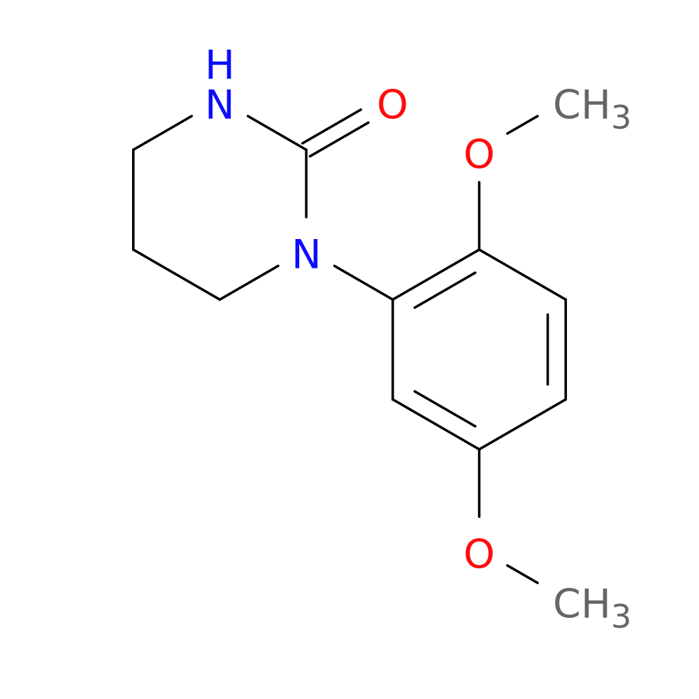 1-(2,5-dimethoxyphenyl)-1,3-diazinan-2-one