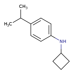 N-cyclobutyl-4-(propan-2-yl)aniline