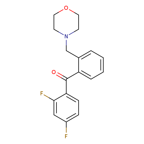 2,4-Difluoro-2'-morpholinomethyl benzophenone