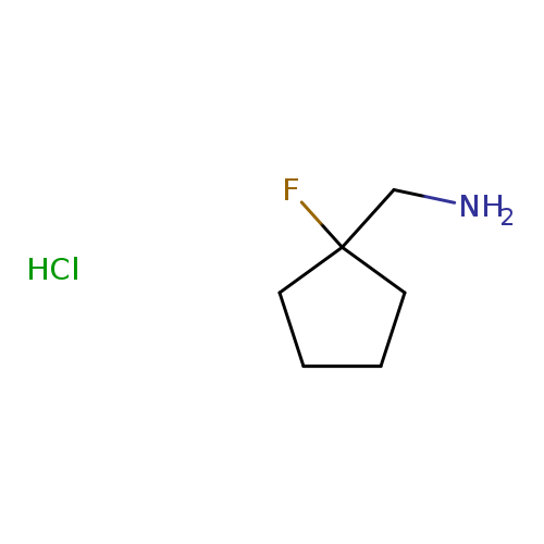 (1-Fluorocyclopentyl)methanamine hydrochloride