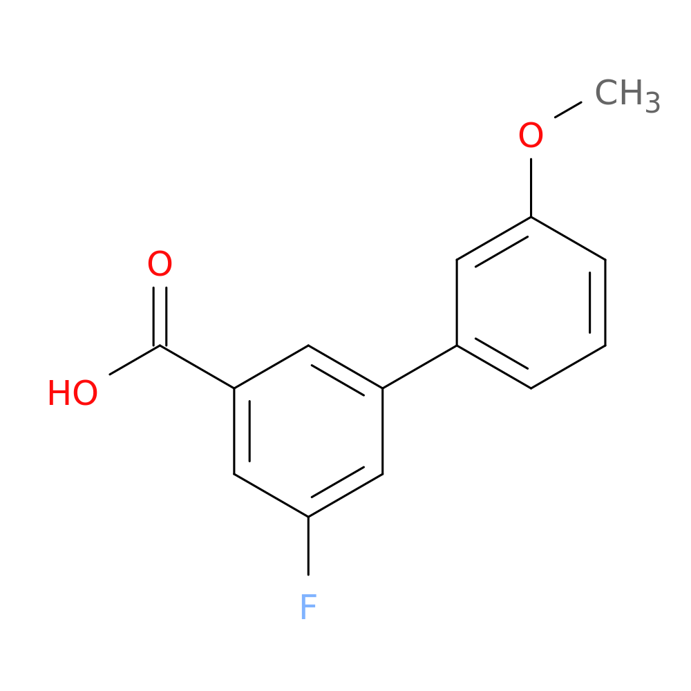 5-Fluoro-3-(3-methoxyphenyl)benzoic acid
