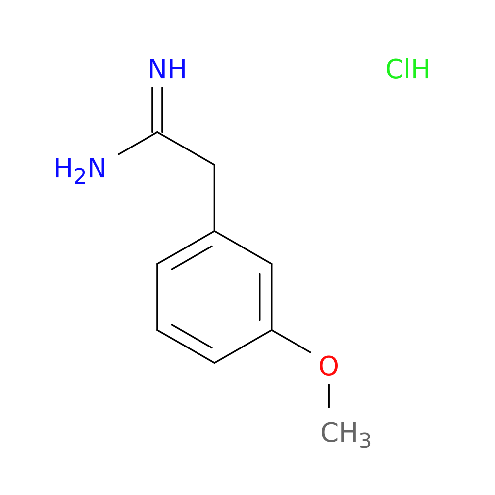 2-(3-Methoxyphenyl)acetimidamide hydrochloride