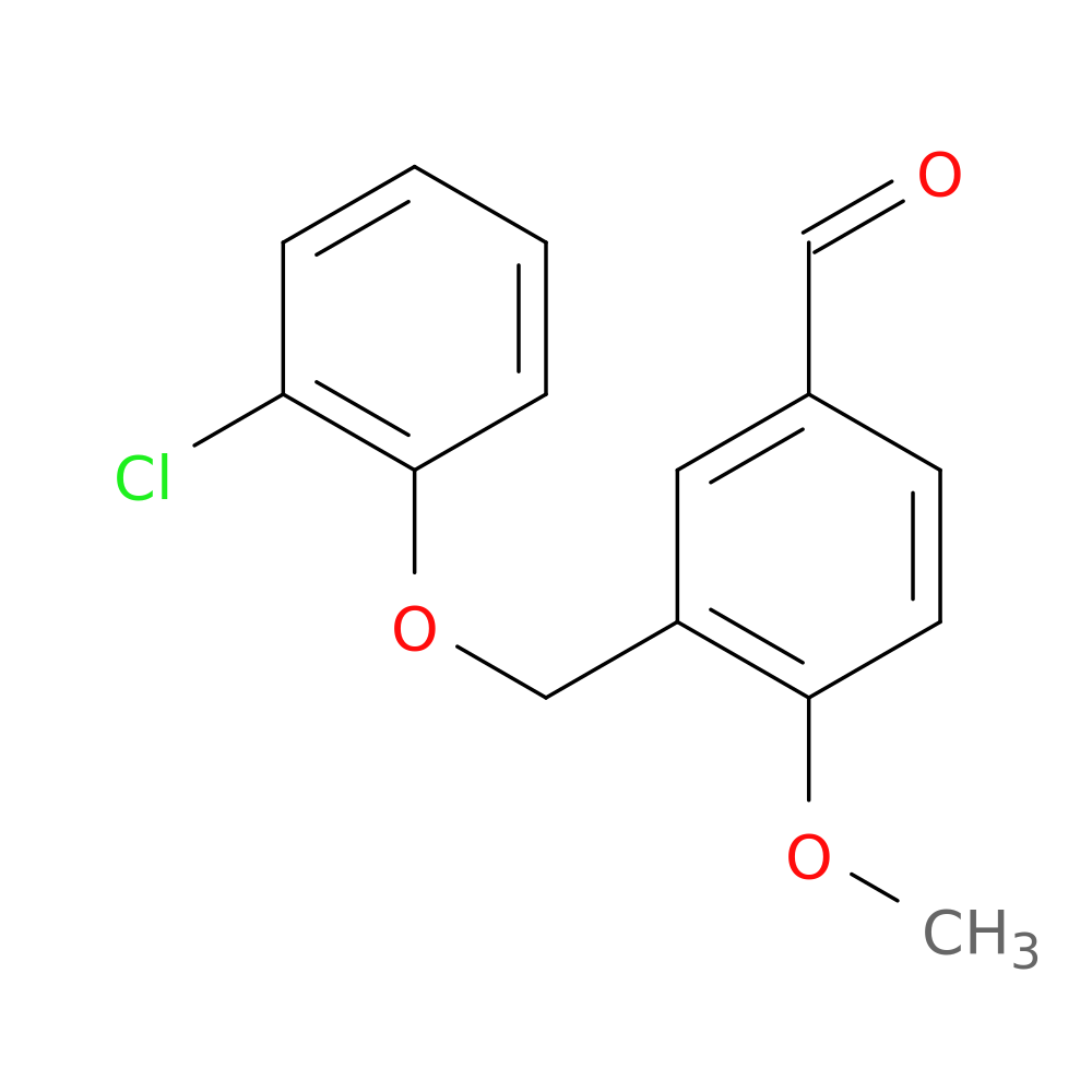 3-[(2-Chlorophenoxy)methyl]-4-methoxybenzaldehyde