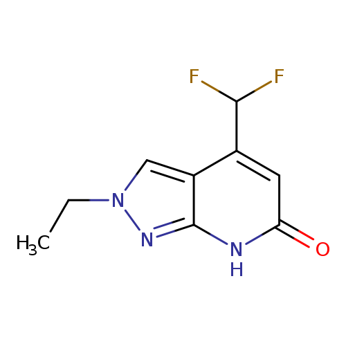 4-(Difluoromethyl)-2-ethyl-2H-pyrazolo[3,4-b]pyridin-6(7H)-one