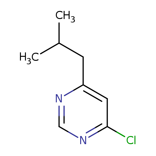 4-chloro-6-(2-methylpropyl)pyrimidine