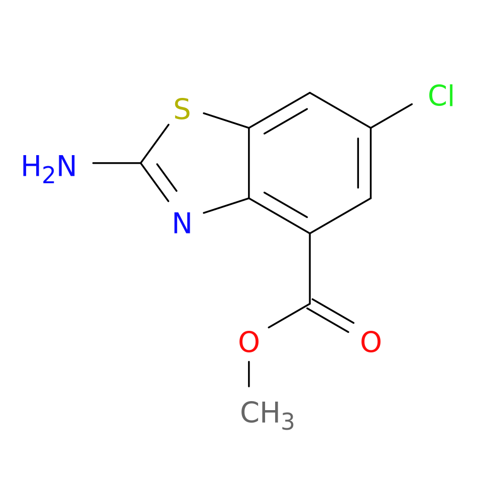 Methyl 2-amino-6-chlorobenzo[d]thiazole-4-carboxylate