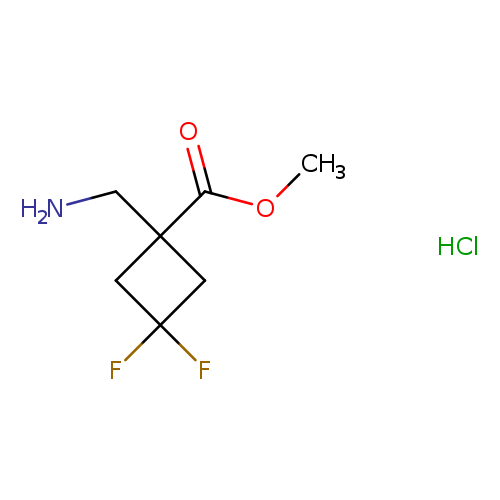methyl1-(aminomethyl)-3,3-difluorocyclobutane-1-carboxylatehydrochloride