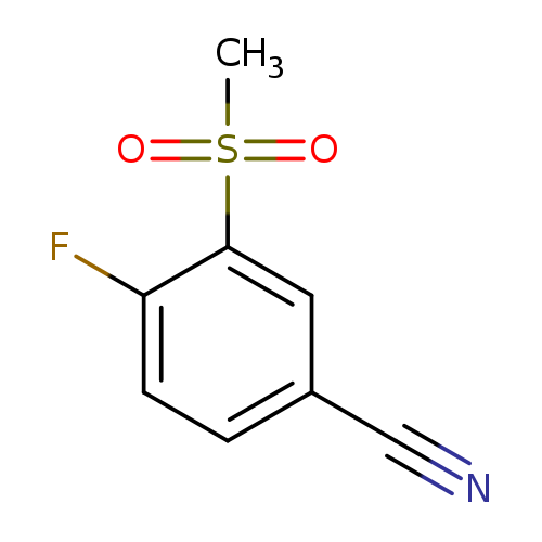 4-Fluoro-3-(methylsulphonyl)benzonitrile