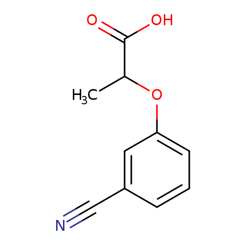 2-(3-cyanophenoxy)propanoic acid