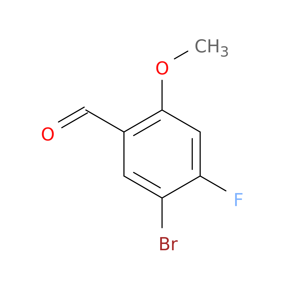 5-Bromo-4-fluoro-2-methoxybenzaldehyde
