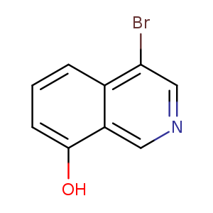 8-Isoquinolinol, 4-bromo-