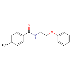 4-methyl-N-(2-phenoxyethyl)benzamide