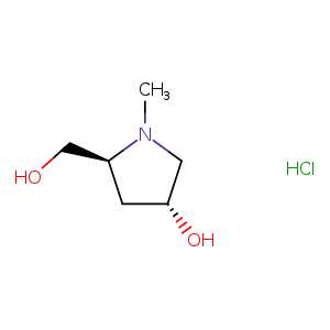 （2S,4R)-N-methyl-2-hydroxy methyl-4-hydroxy pyrrolidine hyd