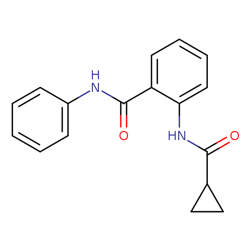2-[(cyclopropylcarbonyl)amino]-N-phenylbenzamide