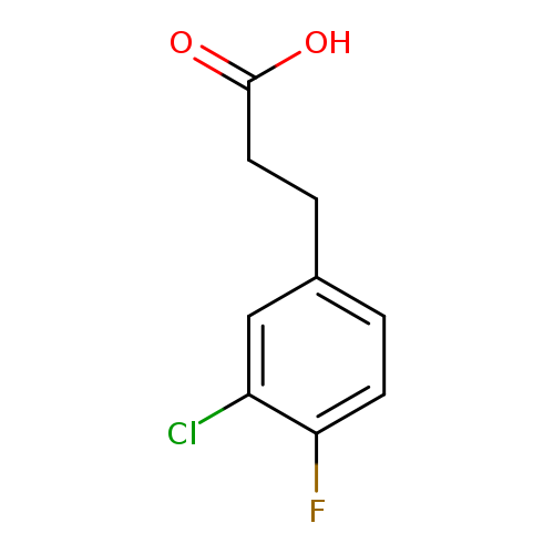 3-(3-Chloro-4-fluorophenyl)propanoic acid