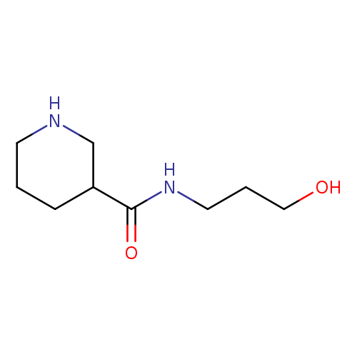 PIPERIDINE-3-CARBOXYLIC ACID (3-HYDROXY-PROPYL)-AMIDE