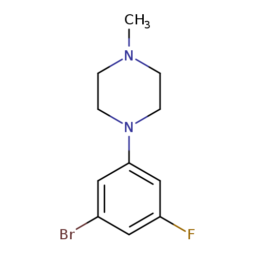 1-(3-broMo-5-fluorophenyl)-4-Methylpiperazine