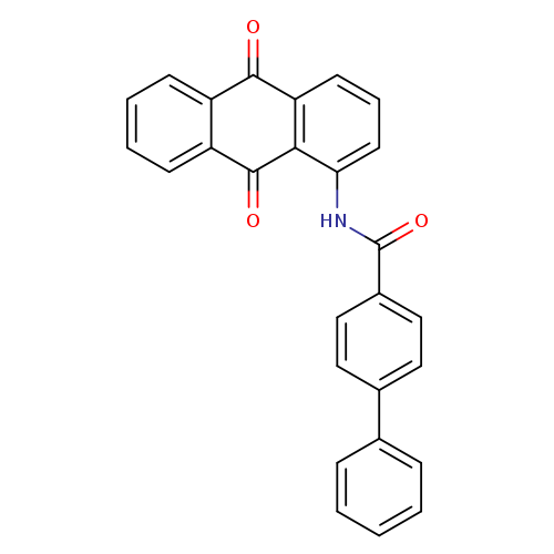 N-(9,10-dihydro-9,10-dioxo-1-anthryl)[1,1'-biphenyl]-4-carboxamide