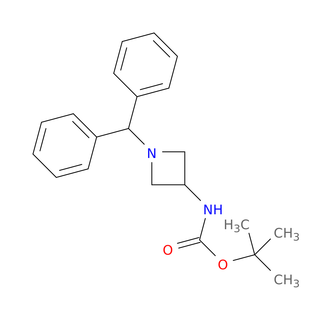 1,1-Dimethylethyl N-[1-(diphenylmethyl)-3-azetidinyl]carbamate
