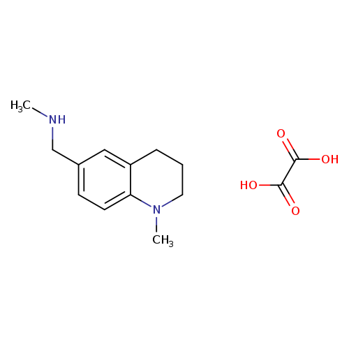 N-methyl-1-(1-methyl-1,2,3,4-tetrahydro-6-quinolinyl)methanamine oxalate